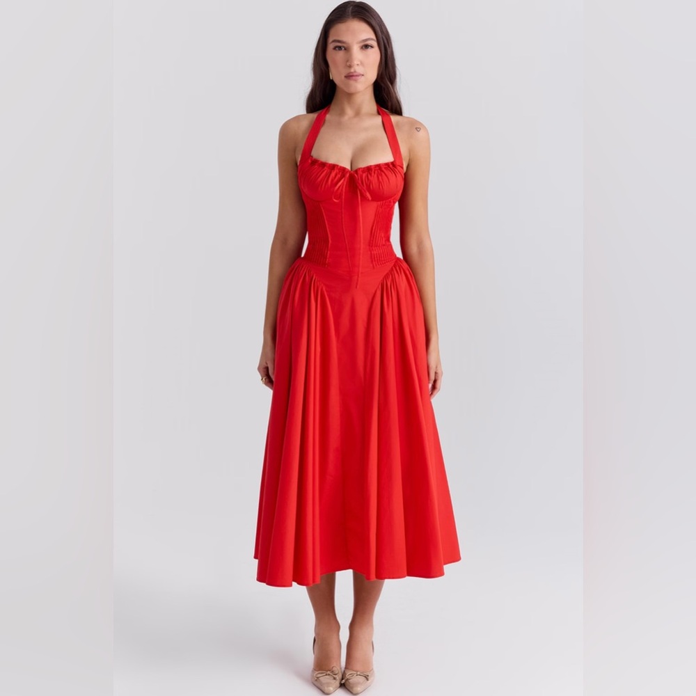 HOUSE OF CB Arabella Dress in size SMALL (Regular Cup). Worn ONCE.